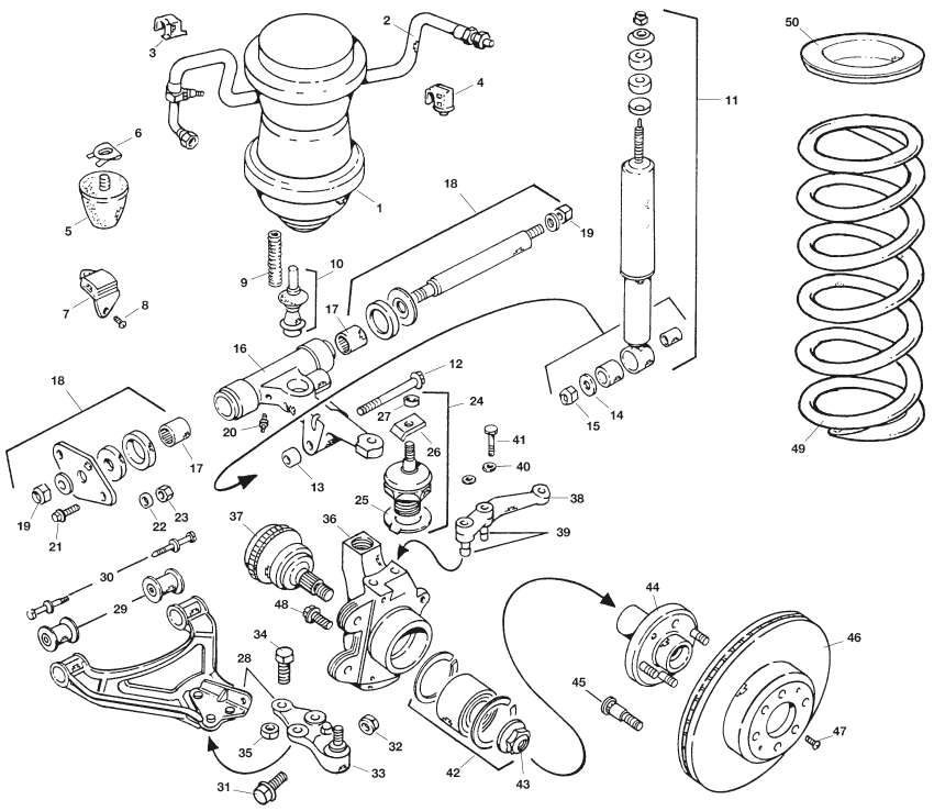 MGF-TF 1996-2005 - Other suspension & steering - 1
