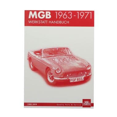 WERKSTATT-HANDBUCH / MGB - MGB 1962-1980