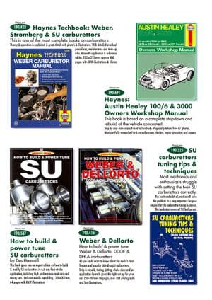 Manuels - Austin Healey 100-4/6 & 3000 1953-1968 - Austin-Healey pièces détachées - Workshop Manuals