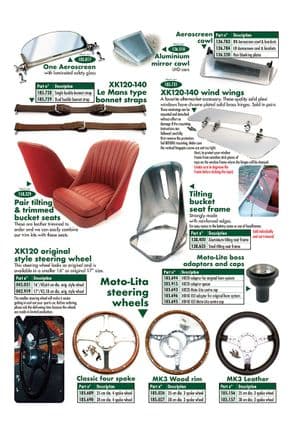 Steering wheels, interior | Webshop Anglo Parts
