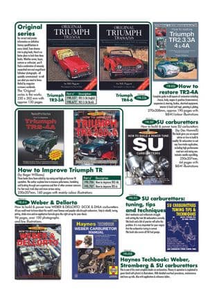 libros - Triumph TR2-3-3A-4-4A 1953-1967 - Triumph piezas de repuesto - Books