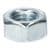 M4 HEX C/F STEEL FULL NUT ZINC | Webshop Anglo Parts