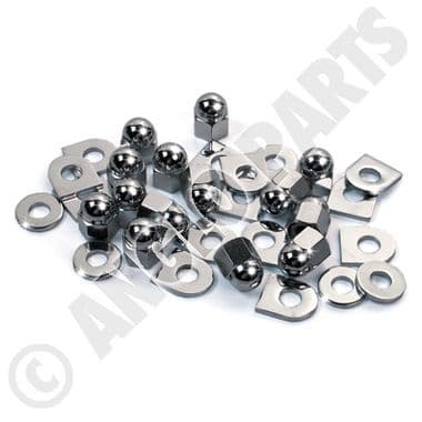 XK CYL.HEAD NUTS+WASHERS=32PCS | Webshop Anglo Parts
