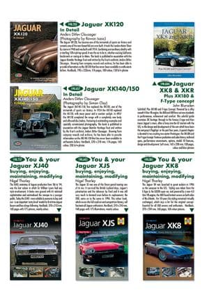 Libri - Jaguar XK120-140-150 1949-1961 - Jaguar-Daimler ricambi - Jaguar books