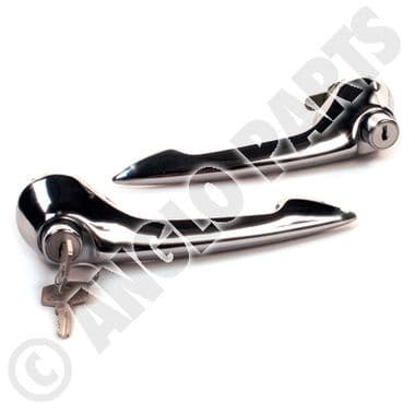 DOOR HANDLE ASSEMBLY, PAIR / JAG E TYPE