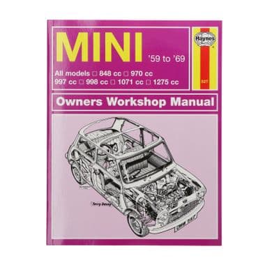 HAYNES WORKSHOP MANUAL : MINI (1959-1969) - Mini 1969-2000