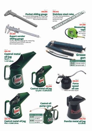 Työkalut - British Parts, Tools & Accessories - British Parts, Tools & Accessories varaosat - Measuring & jugs