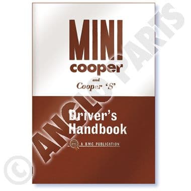 COOPER&S MKI OWNERS - Mini 1969-2000 | Webshop Anglo Parts