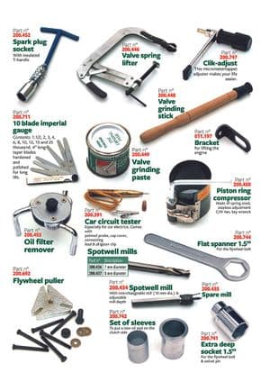 Korjaus & työkalut - Mini 1969-2000 - Mini varaosat - Tools 1