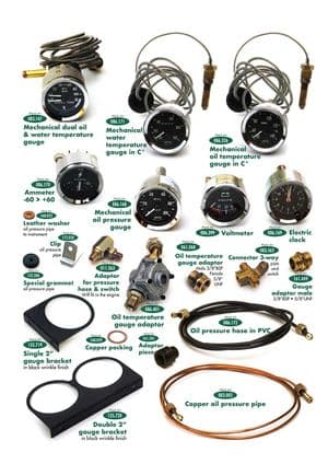 Sisustan varustelu & tarvikkeet - Triumph GT6 MKI-III 1966-1973 - Triumph varaosat - Instruments