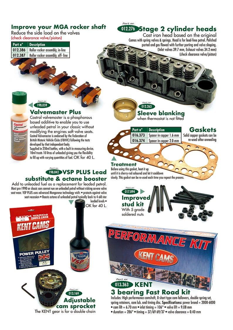 MGA 1955-1962 - Fuel additives | Webshop Anglo Parts - Engine Improvements - 1