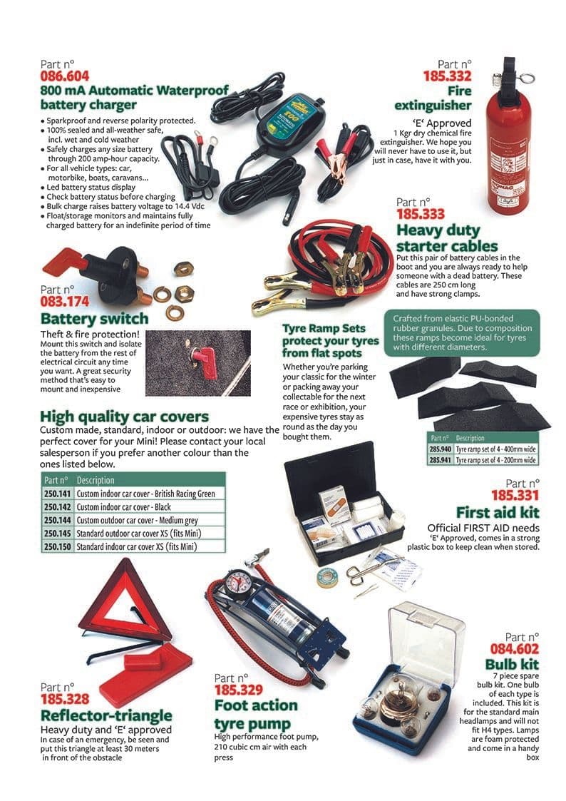 Practical accesories - Accessories - Books & Driver accessories - Mini 1969-2000 - Practical accesories - 1