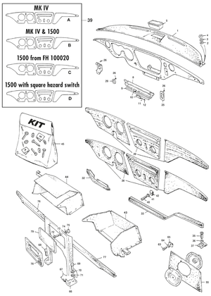 Dashboard MKIV, 1500 | Webshop Anglo Parts