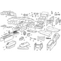 Kori & runko - Jaguar XJS - Jaguar-Daimler - varaosat - Korin sisäpaneelit & pellit