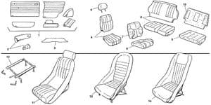 Seats & components - Mini 1969-2000 - Mini spare parts - Interior trim 1997-2000