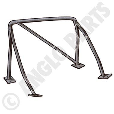 I REAR ROLL CAGE - Mini 1969-2000 | Webshop Anglo Parts