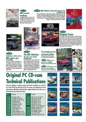 Catalogues - MGC 1967-1969 - MG spare parts - Books
