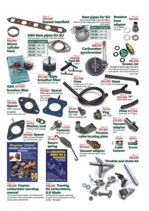 Engine tuning - Mini 1969-2000 - Mini spare parts - Carburettor accessories