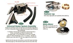 Heating/ventilation - MGTD-TF 1949-1955 - MG spare parts - Heater