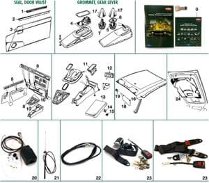 Dashboard & components - Jaguar XJS - Jaguar-Daimler spare parts - Interior parts