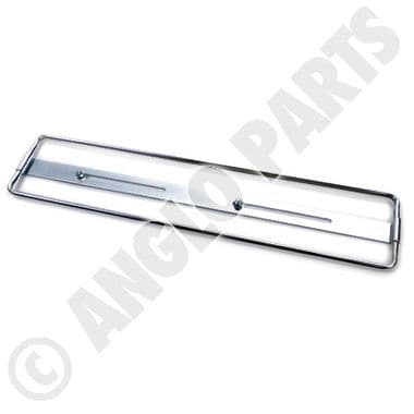 NUMBERPLATE HOLDER, 52X11, CHROME | Webshop Anglo Parts