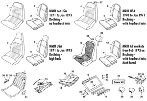 Seats MKIII | Webshop Anglo Parts